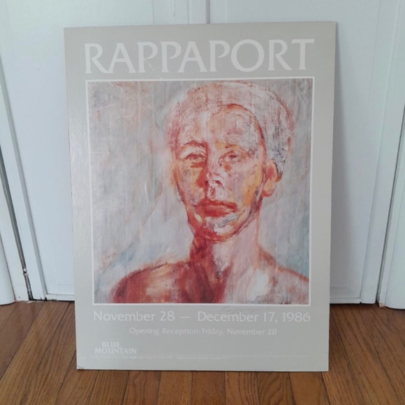 Oversize Art Gallery Poster Backed Print-  Richard Rappaport Artwork Exhbition - Picture 1 of 6